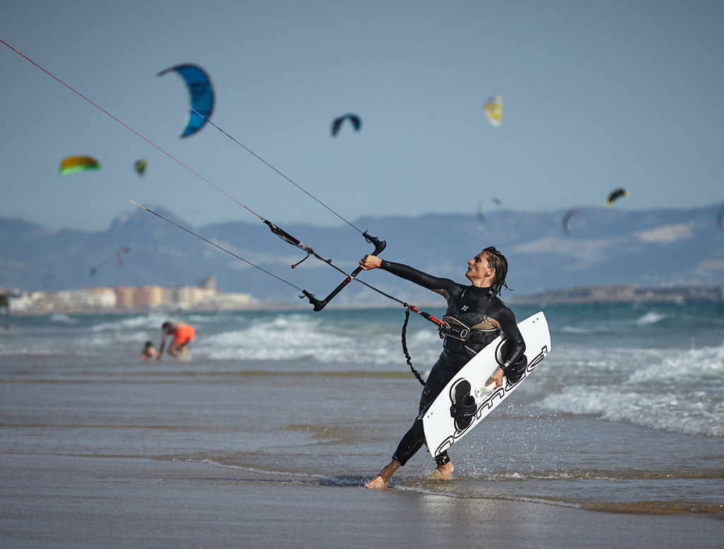 Kitesurfing, Hiszpania, kursy hiszpaskiego lub angielskiego - obz jzykowy, dla dzieci i modziey