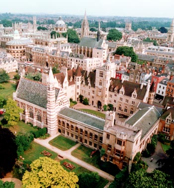 Campo di inglese a Oxford